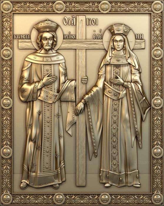 Иконы  Святые Константин и Елена