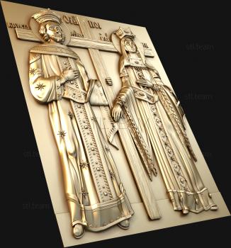 3D model Saints Constantine and Helena (STL)