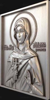 3D model Holy Martyr Juliana of Rosson (STL)