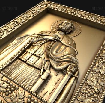 3D модель Святой Благоверный Князь Александр Невский (STL)