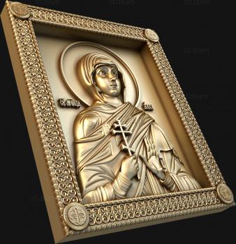 3D model Holy Martyr Alla (STL)