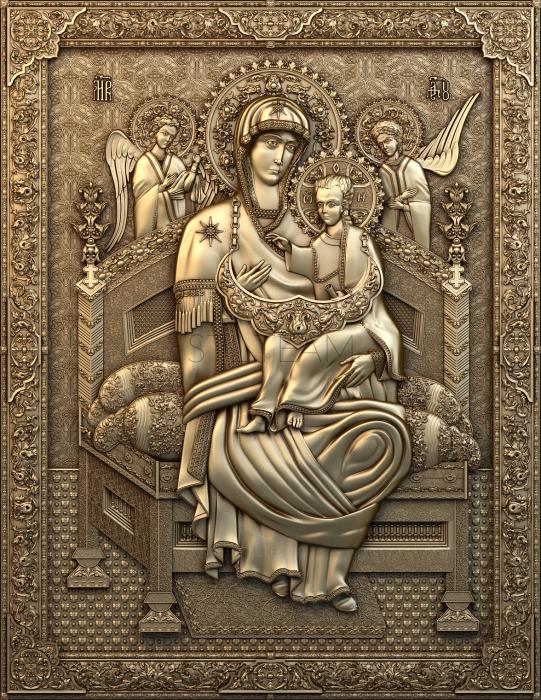 Icon of the Tsaritsa enthroned