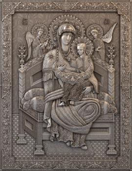 3D model Icon of the Tsaritsa enthroned (STL)