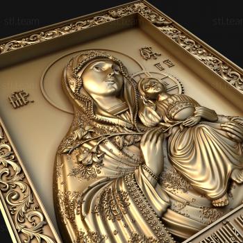 3D model The unfading color of the Most Holy Theotokos (STL)