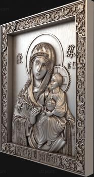 3D model The unfading color of the Most Holy Theotokos (STL)