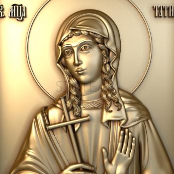 3D model Holy Martyr Tatiana (STL)