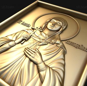 3D model Saint Irene of Cappadocia (STL)