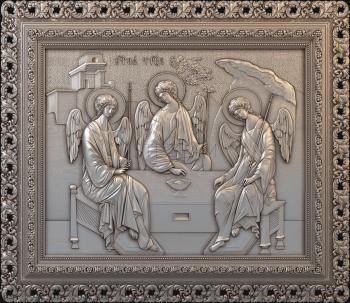 3D модель Икона Святая Троица (STL)