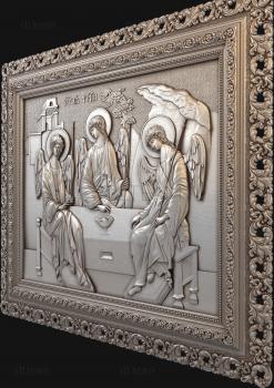 3D model Icon of the Holy Trinity (STL)