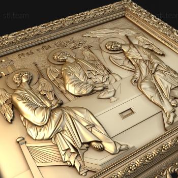 3D model Icon of the Holy Trinity (STL)