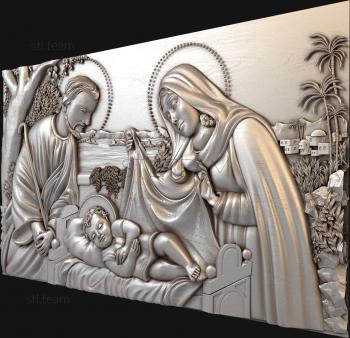 3D model Birth of Jesus Christ (STL)