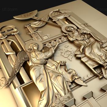 3D model Annunciation (STL)