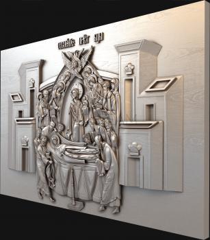 3D модель Успение Пресвятой Богородицы (STL)