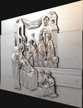 3D model Nativity of the Blessed Virgin (STL)