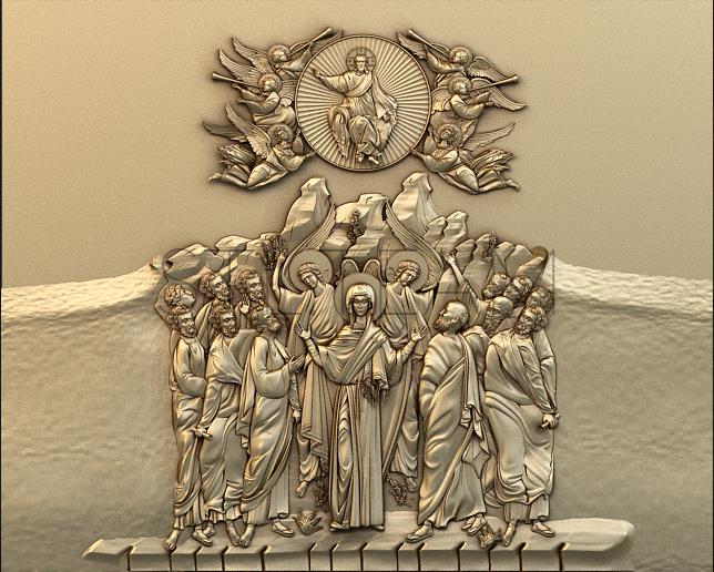 3D model Nativity of the Blessed Virgin (STL)