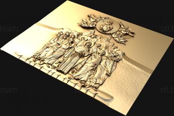 3D model Nativity of the Blessed Virgin (STL)