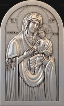 3D model Peschan icon of the Mother of God (STL)