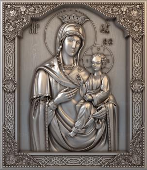 3D model Kazan Icon of the Mother of God (STL)