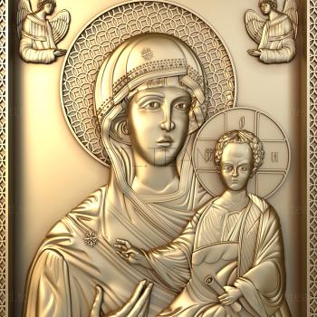 3D model Vladimirskaya Mother of God (STL)