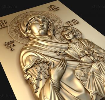 3D model Iverskaya Mother of God (STL)