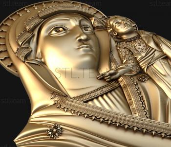3D модель Икона Казанской Божьей Матери (STL)