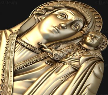 3D model Icon of the Kazan Mother of God (STL)