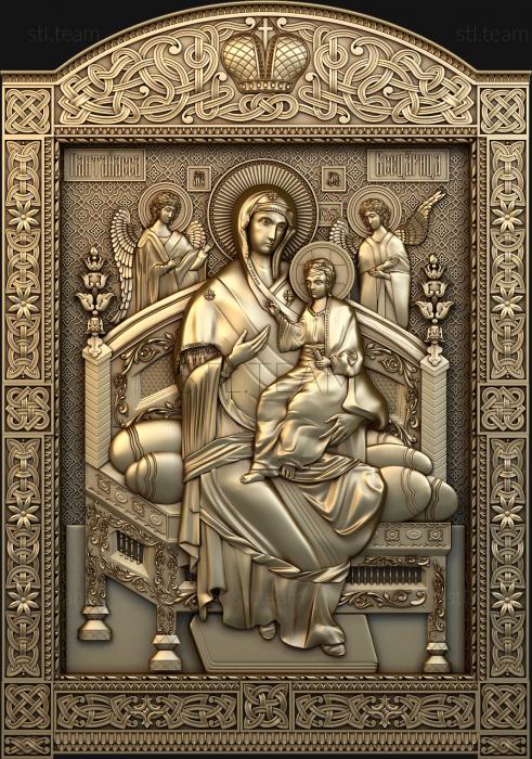 Icon of the Tsaritsa enthroned