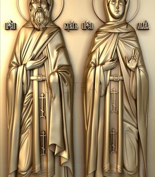 3D model St. Cyril and Mary of Radonezh (STL)