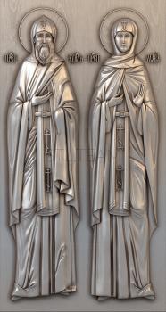 3D model St. Cyril and Mary of Radonezh (STL)