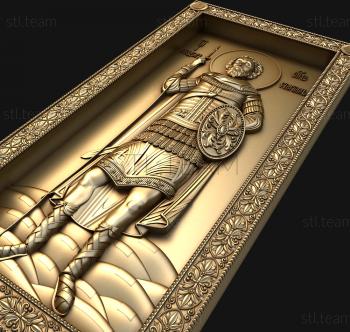 3D модель Святой Мученик Андрей Стратилат (STL)