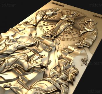 3D model Icon of the Transfiguration of the Lord (STL)