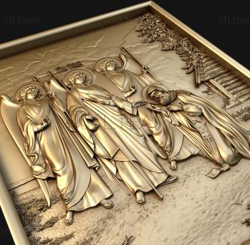 3D model Icon of the Holy Trinity (STL)