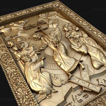 3D model Icon of the Resurrection of Christ (STL)