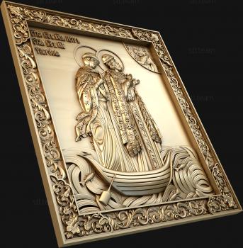 3D model Saints Peter and Fevronia (STL)