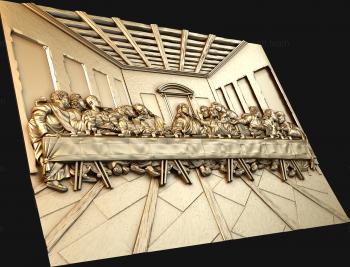 3D model The last supper (STL)