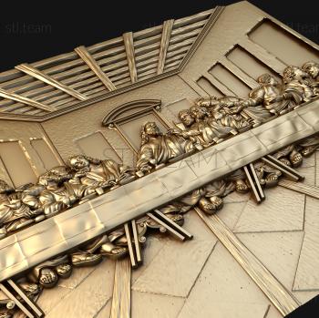 3D model The last supper (STL)