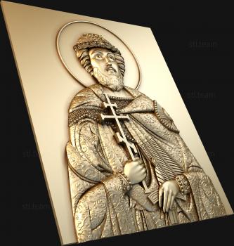 3D model Saint Blessed Prince Igor of Chernigov and Kiev (STL)