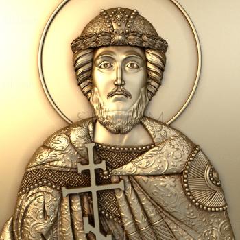 3D model Saint Blessed Prince Igor of Chernigov and Kiev (STL)