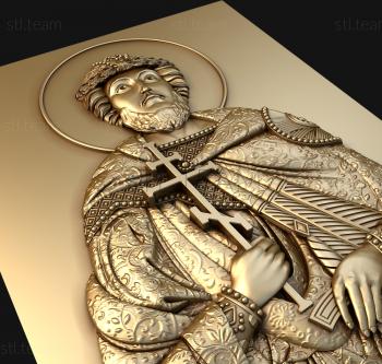 3D model Saint Blessed Prince Igor of Chernigov and Kiev (STL)