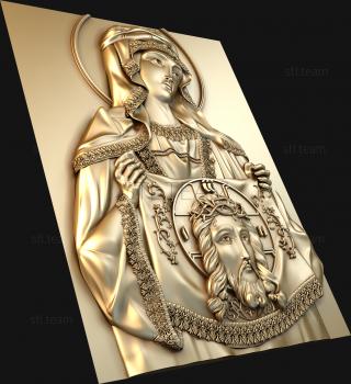 3D model Theotokos and the Almighty (STL)