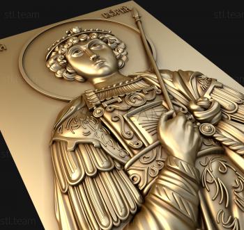 3D model Icon Saint George the Victorious (STL)