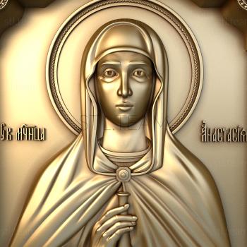 3D model Holy Martyr Anastasia (STL)