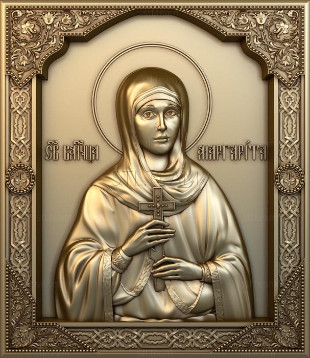 3D model Holy Martyr Margaret (STL)