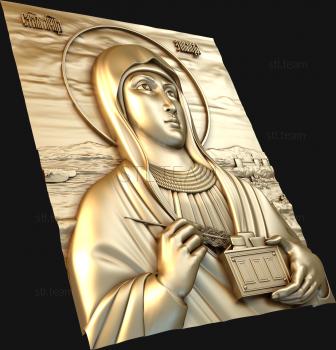 3D model Holy Martyr Zinaida (STL)