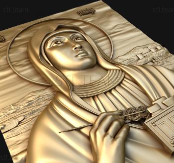 3D model Holy Martyr Zinaida (STL)