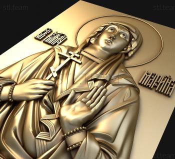 3D model Holy Martyr Marina (STL)