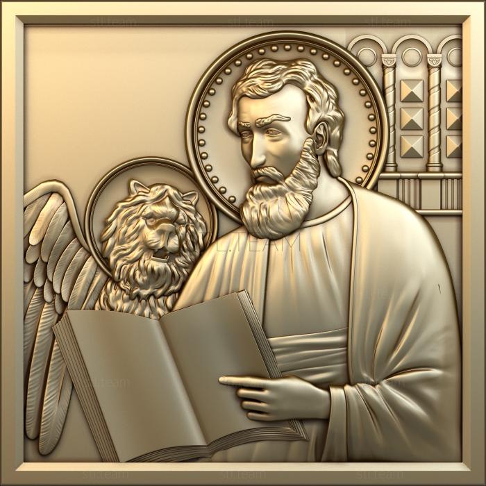 3D модель Святой Марк , апостол и евангелист (STL)