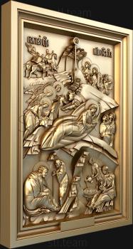 3D model Icon of the Nativity of Christ (STL)