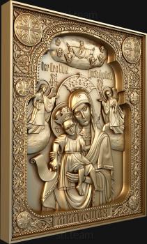 3D model The merciful icon of the Mother of God (STL)