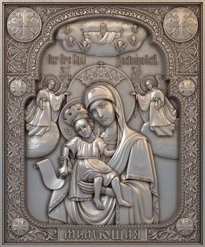 3D model The merciful icon of the Mother of God (STL)